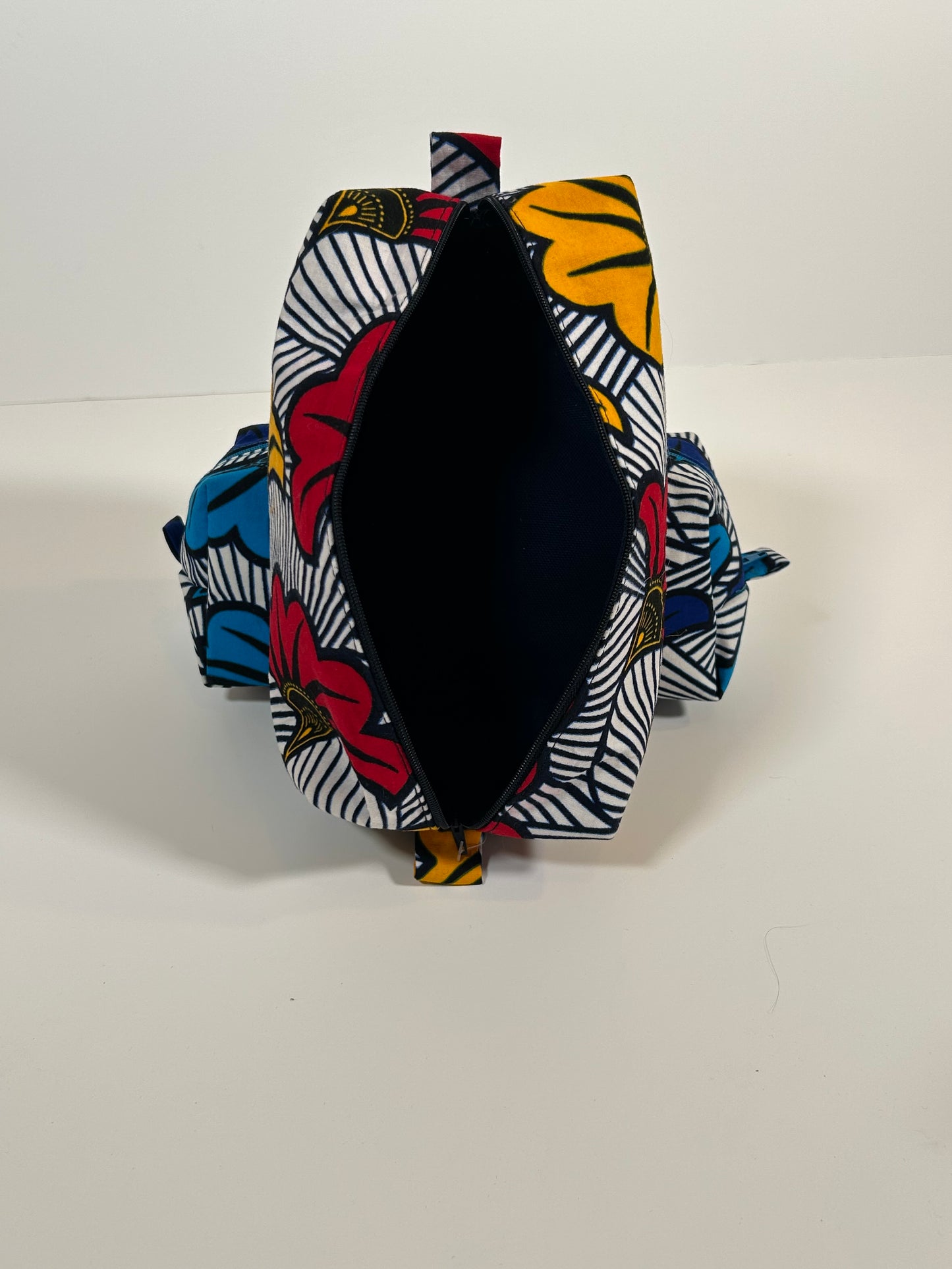 Toiletry bag - FLEUR DE MARIAGE (Yellow/Red)