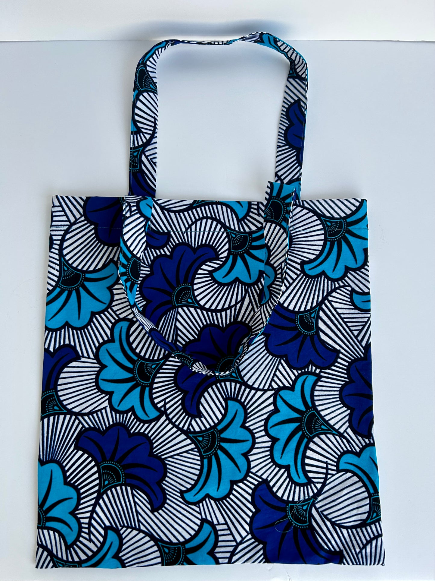 Tote bag - FLEUR DE MARIAGE (Blue Duo)