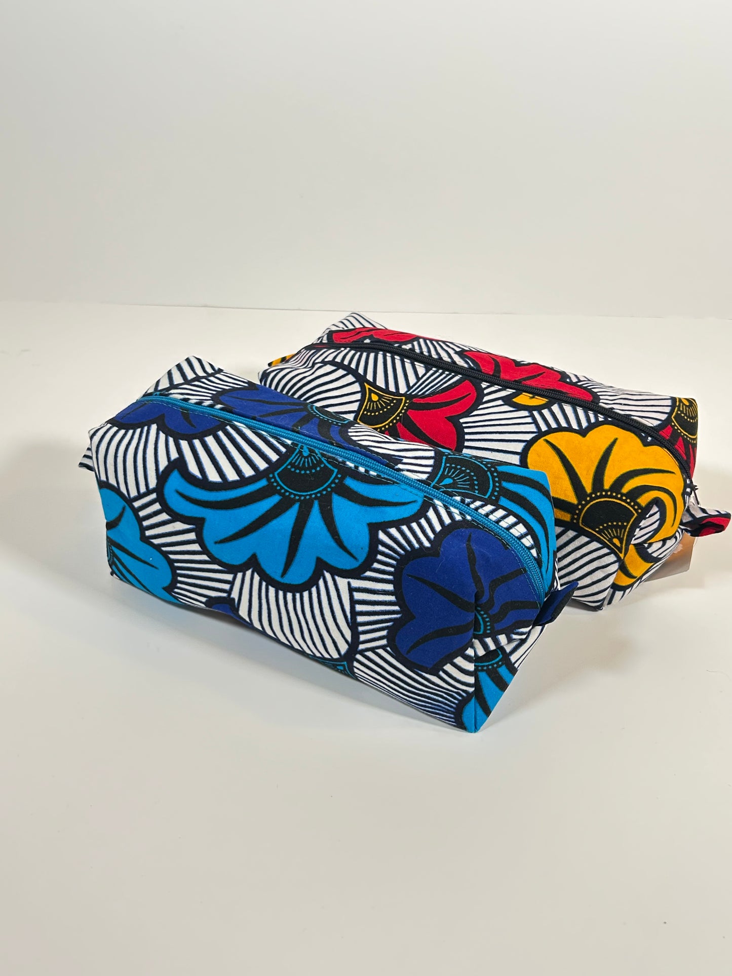Make-up tas - FLEUR DE MARIAGE (Blue Duo)