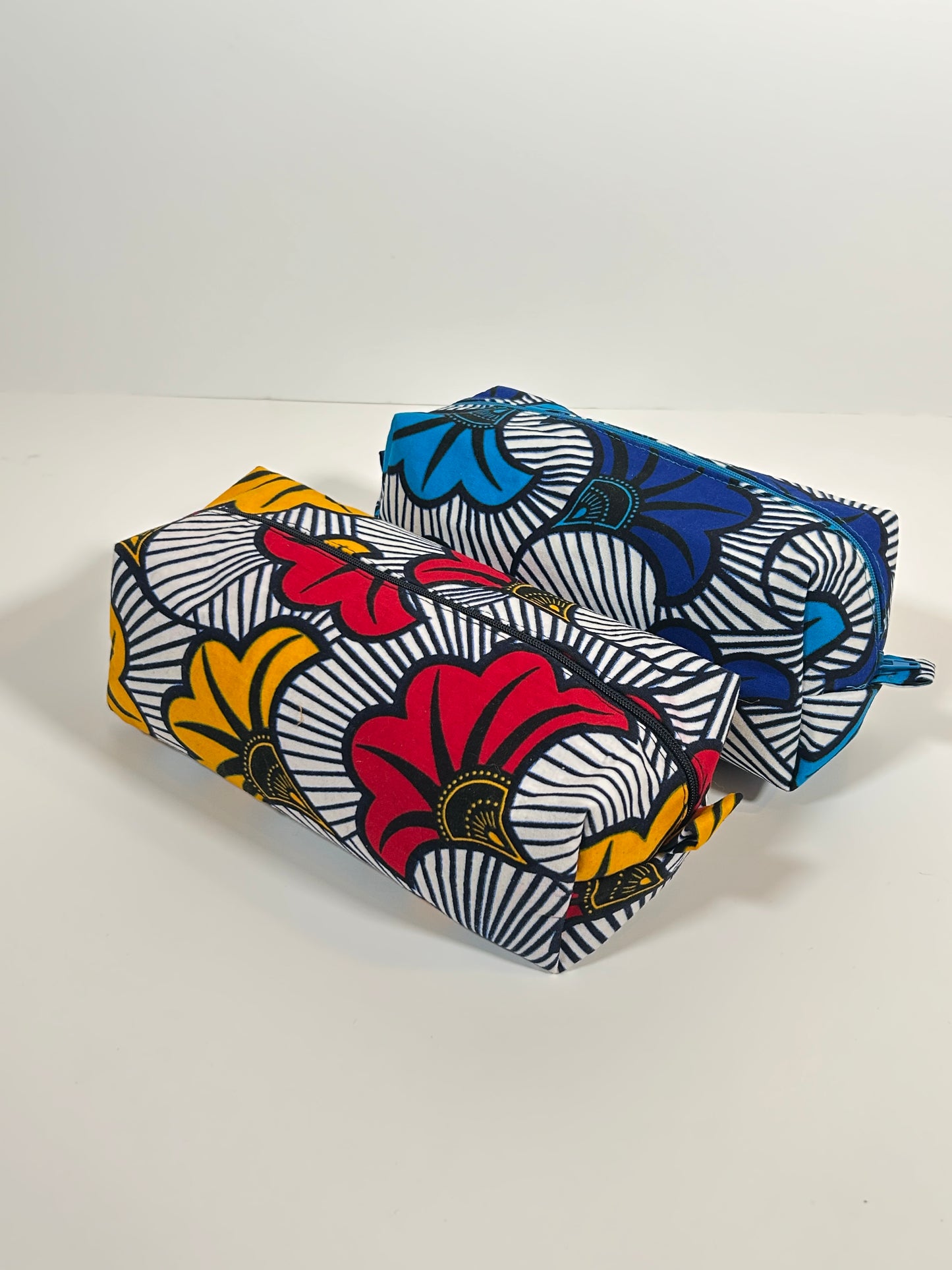 Make-up tas - FLEUR DE MARIAGE (Yellow/Red)