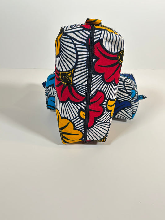 Toilettas - FLEUR DE MARIAGE (Yellow/Red)