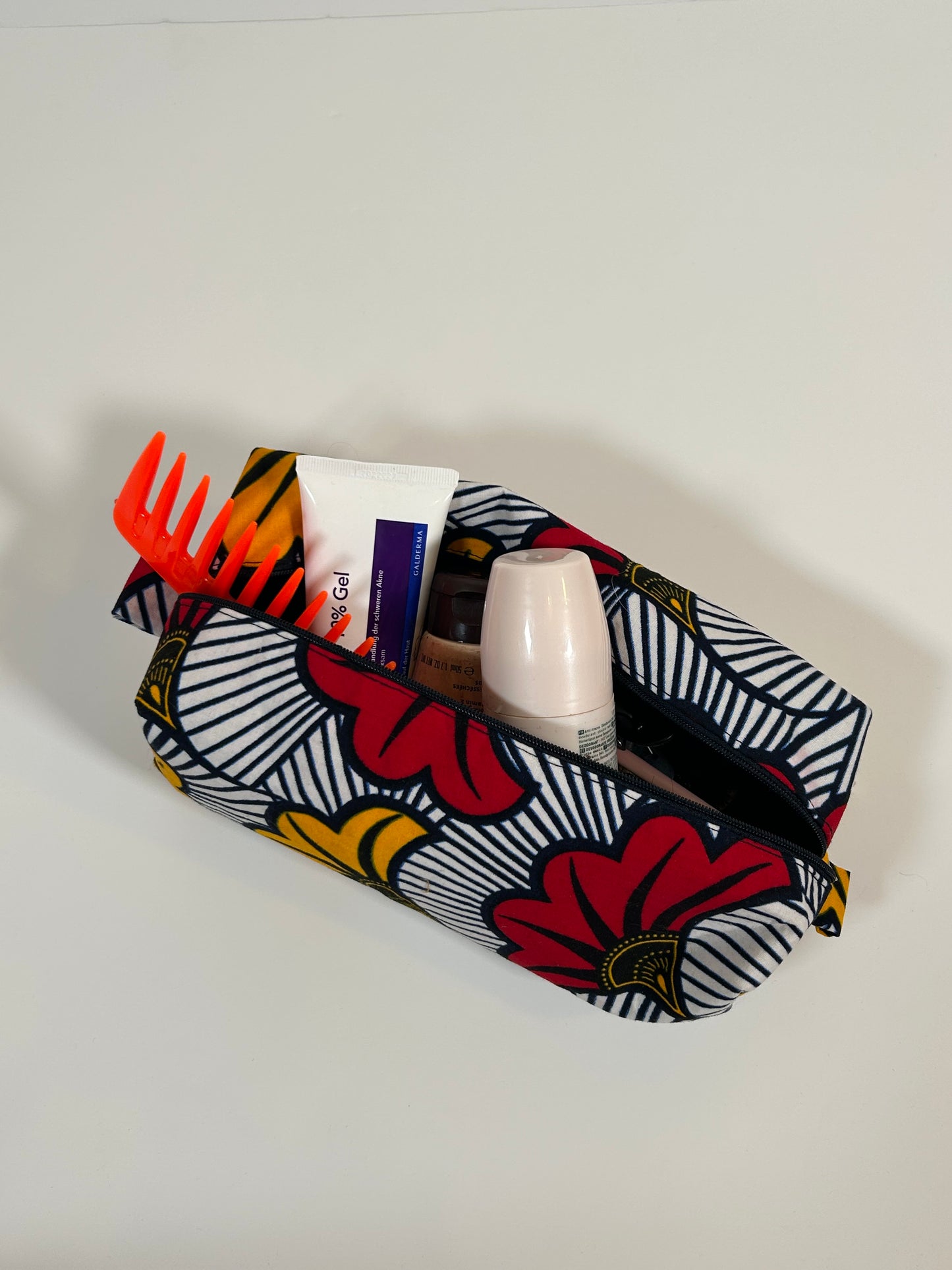 Toilettas - FLEUR DE MARIAGE (Yellow/Red)