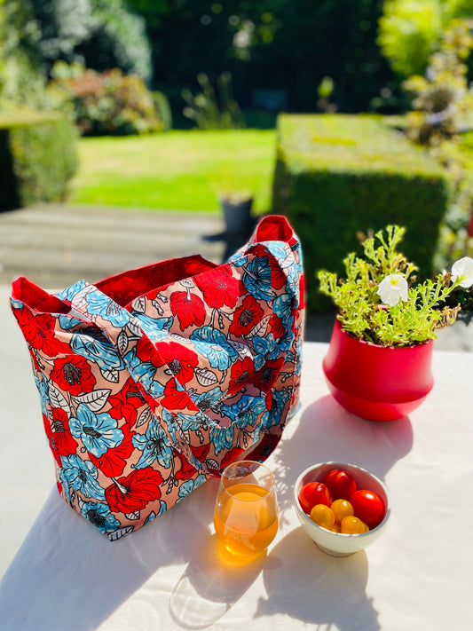Shopping bag - COQUELICOT