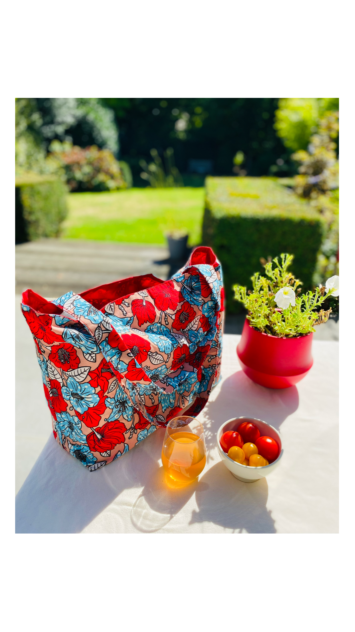 Shopping bag - COQUELICOT