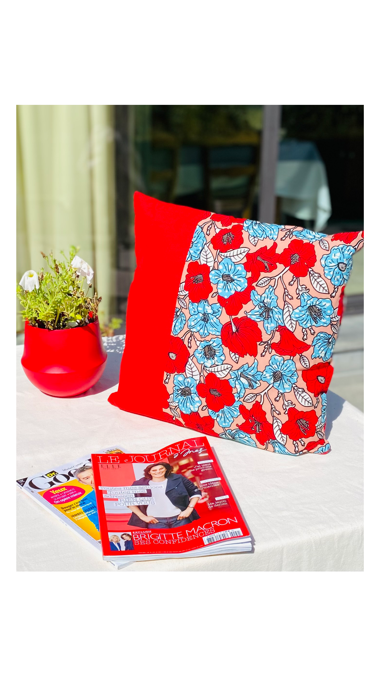 Cushion cover - COQUELICOT