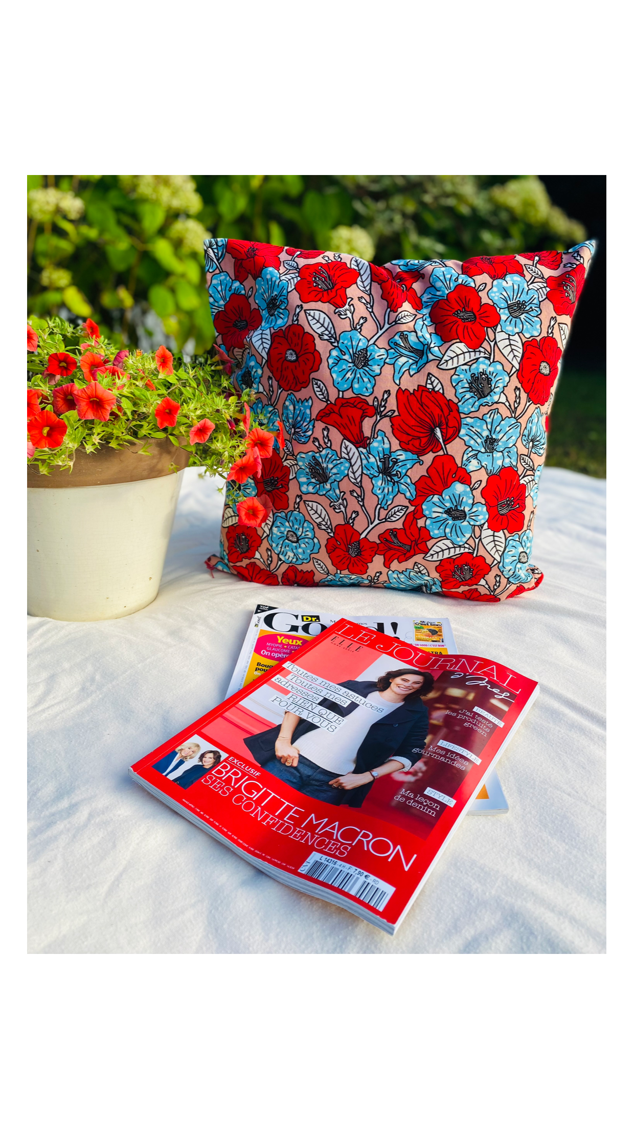 Cushion cover - COQUELICOT