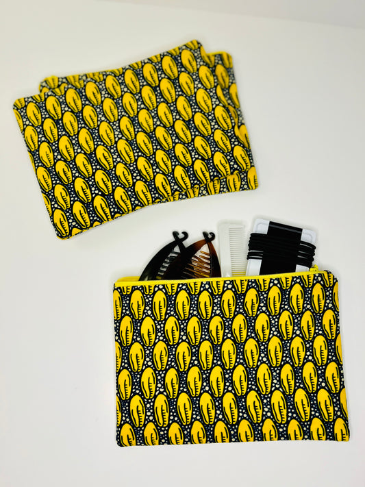 Zip pouch - COQUILLAGES